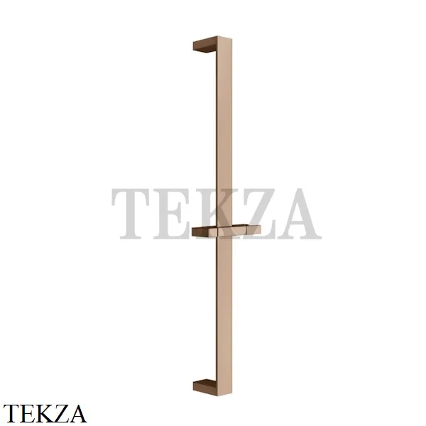 Gessi Rettangolo shower Штанга для ручной лейки с держателем 20144-030, Copper PVD