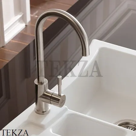 Villeroy & Boch Umbrella Смеситель для кухни однорычажный 925300LC, сталь сатинированная