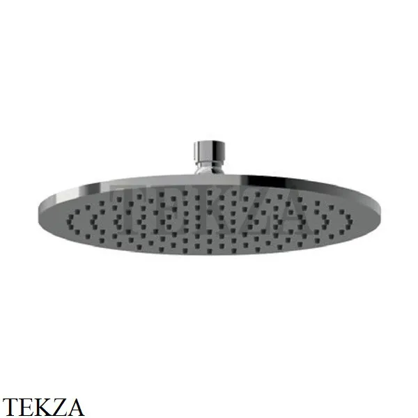Newform Верхняя круглая лейка D250, без кронштейна 27747.59.064, PVD Brushed gun metal