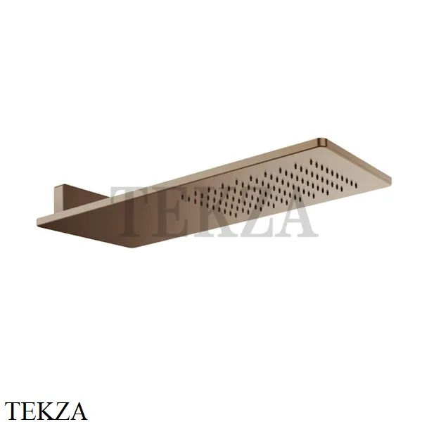 Gessi Rettangolo shower Верхний душ настенного крепления 33095-708, Copper Brushed