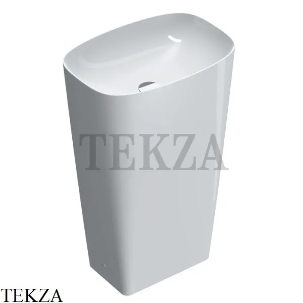 Catalano Green LUX 55 Раковина напольная, слив в пол 1FRGRLX00, белый глянцевый
