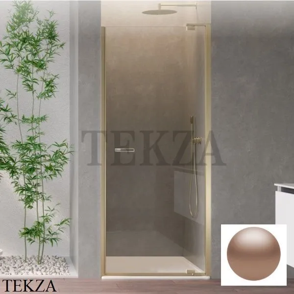 Duka natura 4000 Дверь в нишу распашная 80 крепеж справа, A-DTNR800COPA10, copper pearl