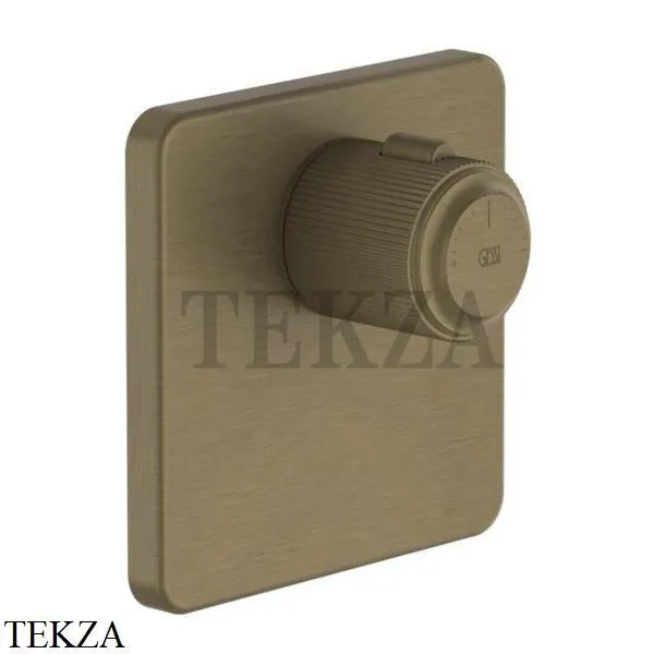 Gessi VENTI20 Термостат для душа, внешняя часть 65316-713, Antique Brass