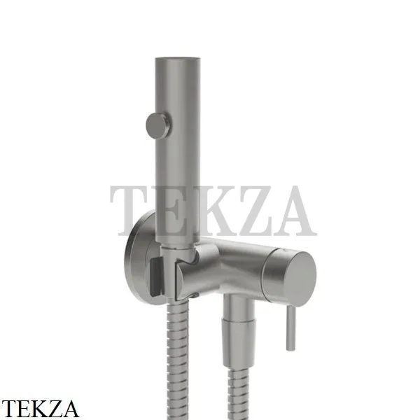 Gessi Гигиенический душ со смесителем, выводом воды и держателем 45131-147, Chrome Br.