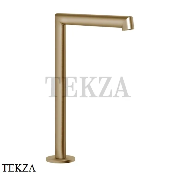 Gessi Ingranaggio-Anello Излив для раковины на столешницу, высокий 63323-726, Warm Bronze Br.
