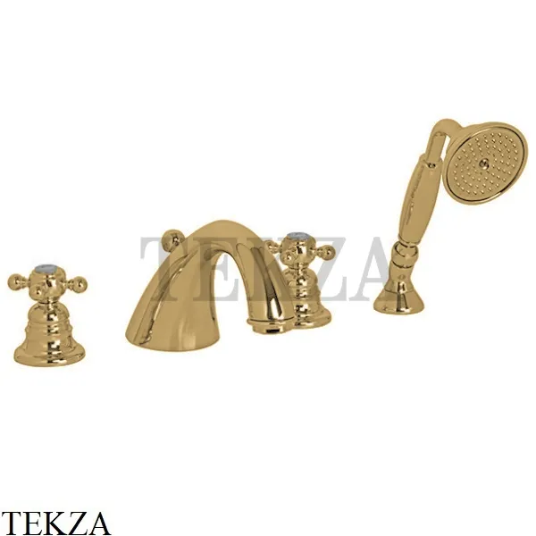 FIMA Carlo Frattini ELIZABETH Смеситель на борт ванны F5094OS, Brushed gold