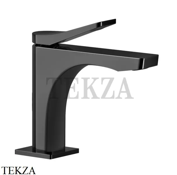 Gessi RILIEVO Смеситель для раковины, без донного клапана 59002-706, Black Metal