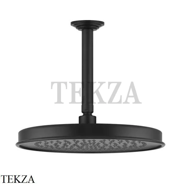Gessi VENTI20 Верхний душ 300 с потолочным креплением 65153-299, Black XL
