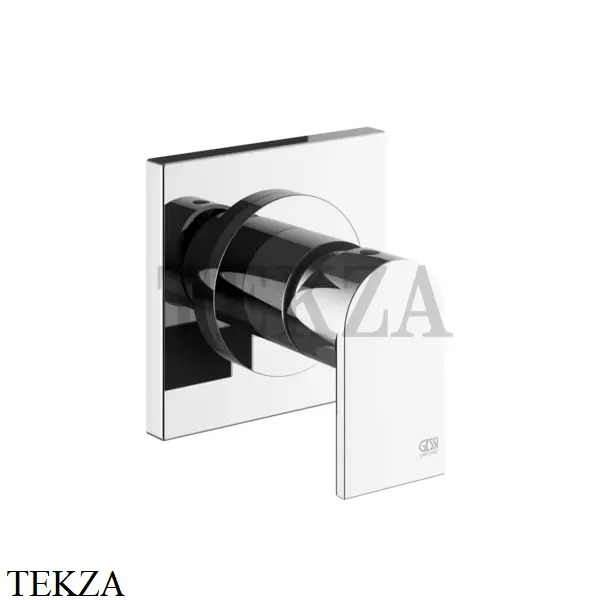 Gessi Emporio Via manzoni Смеситель для душа, внешняя часть 38722-031, хром глянец
