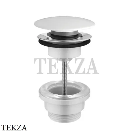 Hatria ACCESSORIES Донный клапан clic-clac для раковины YXMQ01, белый глянец