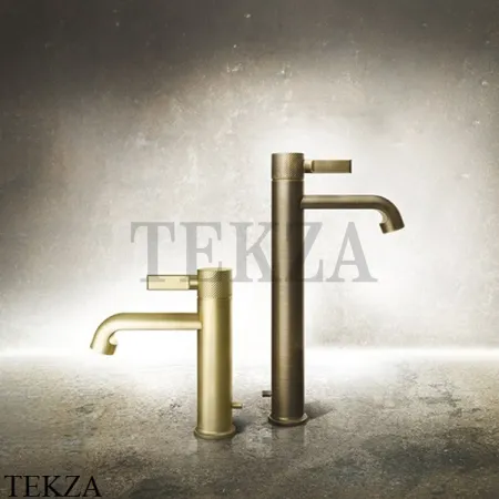 Gessi INCISO Смеситель на борт ванны с изливом, гарнитуром 58040-149, Finox Brushed Nickel