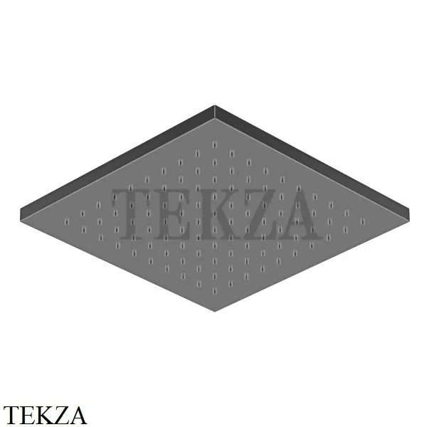 Ritmonio SHOWER Верхняя душевая лейка 25х25 см 75A025 F31, Frosted Black Chrome