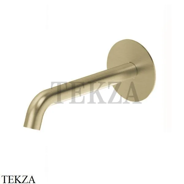 Newform X-Steel 316 Излив для раковины настенный 180 см 29499X.59.098, PVD Brushed pale gold
