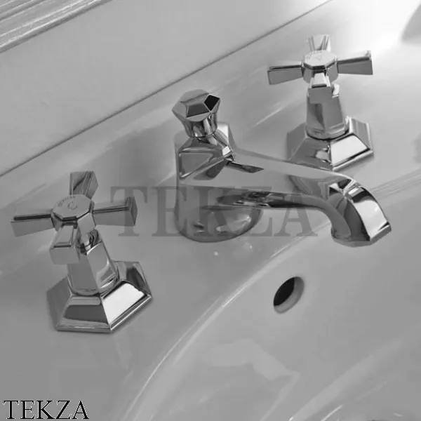 Sbordoni DECO PRESTIGE Смеситель для раковины, с донным клапаном DP142CR, хром глянец