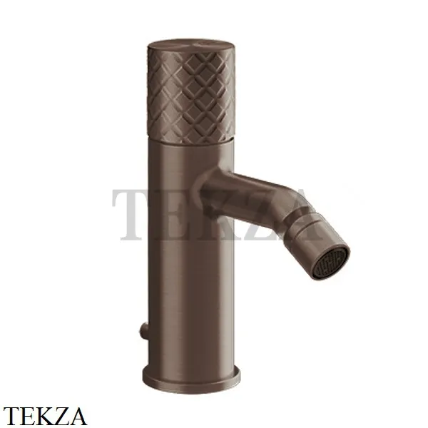 Gessi Habito INTRECCIO Смеситель для биде, с донным клапаном 70107-845, Dark Bronze