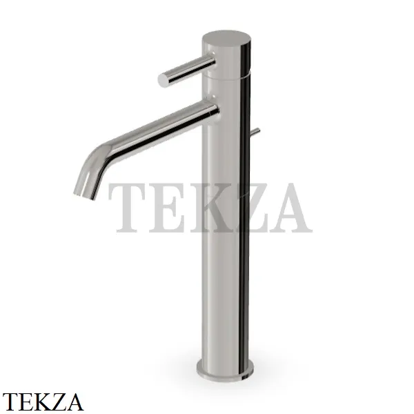 Zucchetti Pan Смеситель для раковины, с донным клапаном ZP6218.C8, nickel глянец