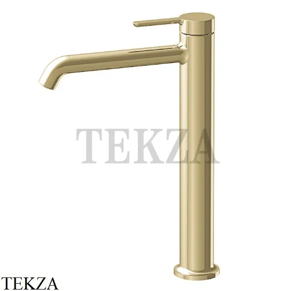 FIMA Carlo Frattini SNAP Смеситель для раковины высокий, без гарнитура F3111/HHS.1, Brushed Champagne