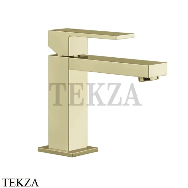 Gessi Rettangolo Смеситель для раковины, без сливного гарнитура 20002-710, Brass PVD