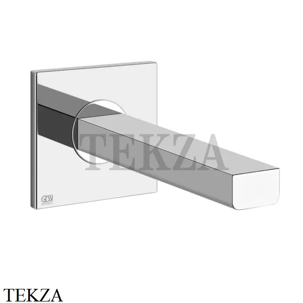 Gessi Emporio Via Manzoni Излив для ванны настенный монтаж 38725-031, хром глянец