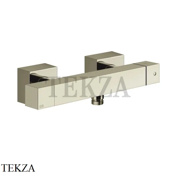 Gessi Rettangolo K Смеситель термостатический для душа 19431-720, Nickel PVD