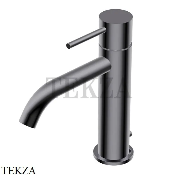 Ritmonio Diametro35 S Смеситель для раковины с донным клапаном PR52AA101 F31, Frosted Black Chrome