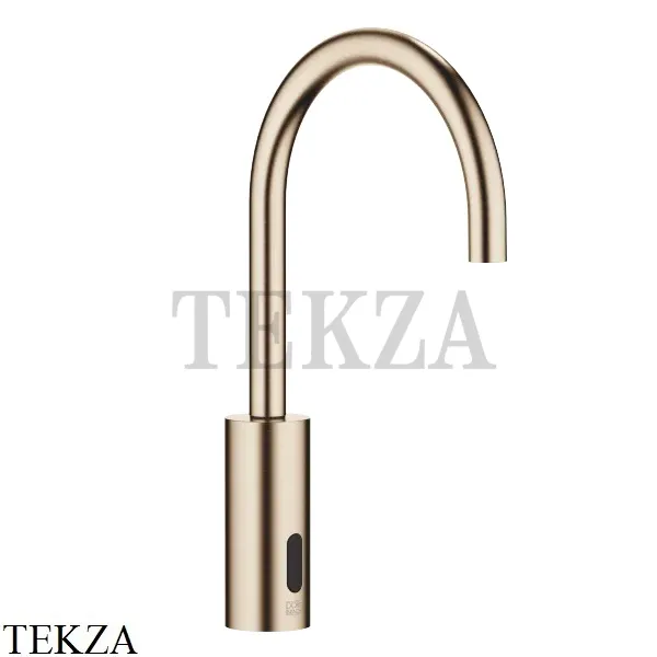 Dornbracht TARA Смеситель для умывальника электронный, от сети 44521660-46, Brushed Champagne (22kt Gold)