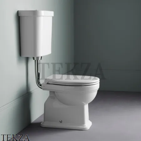 GSI CLASSIC Сиденье для унитаза ”Classic White” soft-close MSC87CN11, белый глянец