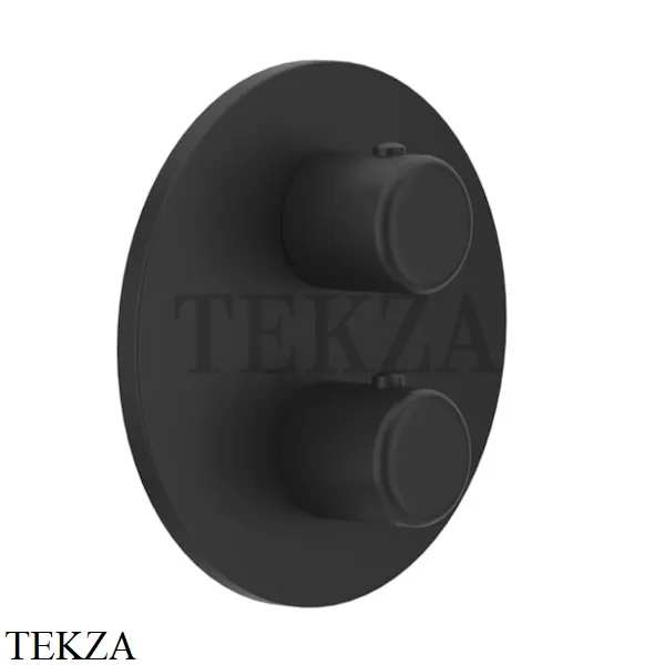Gessi Goccia Термостат для душа на 2 выхода, внешняя часть 33844-299, Black XL