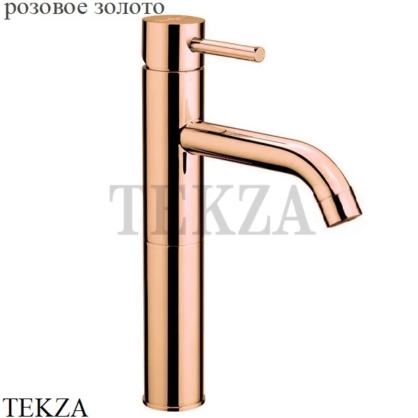 Nicolazzi Olympus Смеситель для раковины высокий, без гарнитура 3772RG, розовое золото