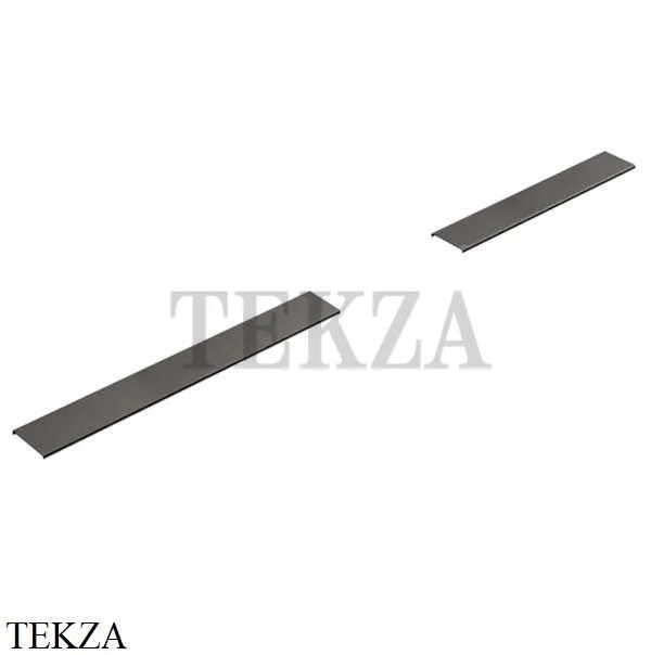 Gessi Shower G Drains Боковая крышка 80см для сливной фитинга, 67055-707, Black Metal Br. PVD