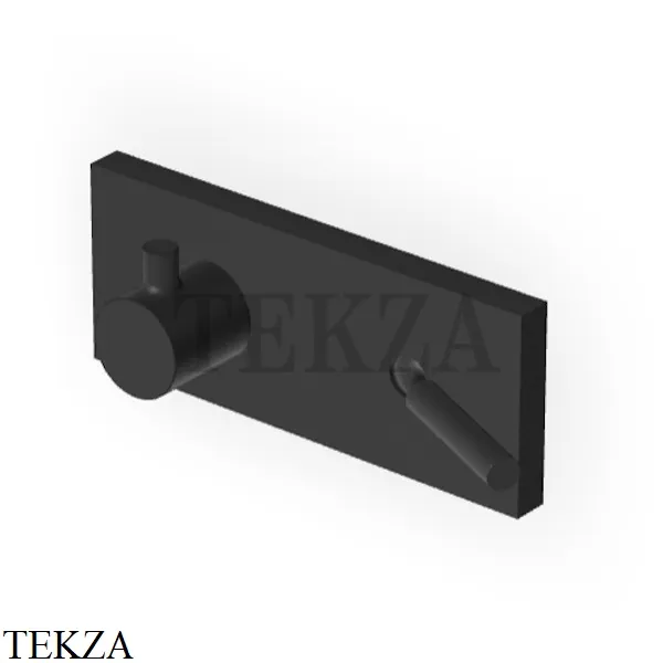 Zucchetti Pan Смеситель для душа, 3 потока, внешняя часть ZP8119.N1, черный goffrato