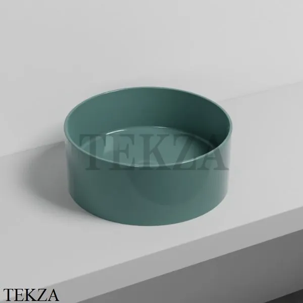 Cielo Theo Round Раковина накладная круглая, без перелива THLAT SM, Smeraldo