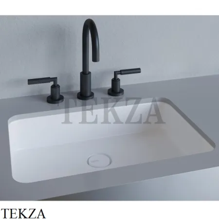 SALINI MAREA 09 Раковина прямоугольная встраиваемая снизу S-Stone 1802209M, белый матовый