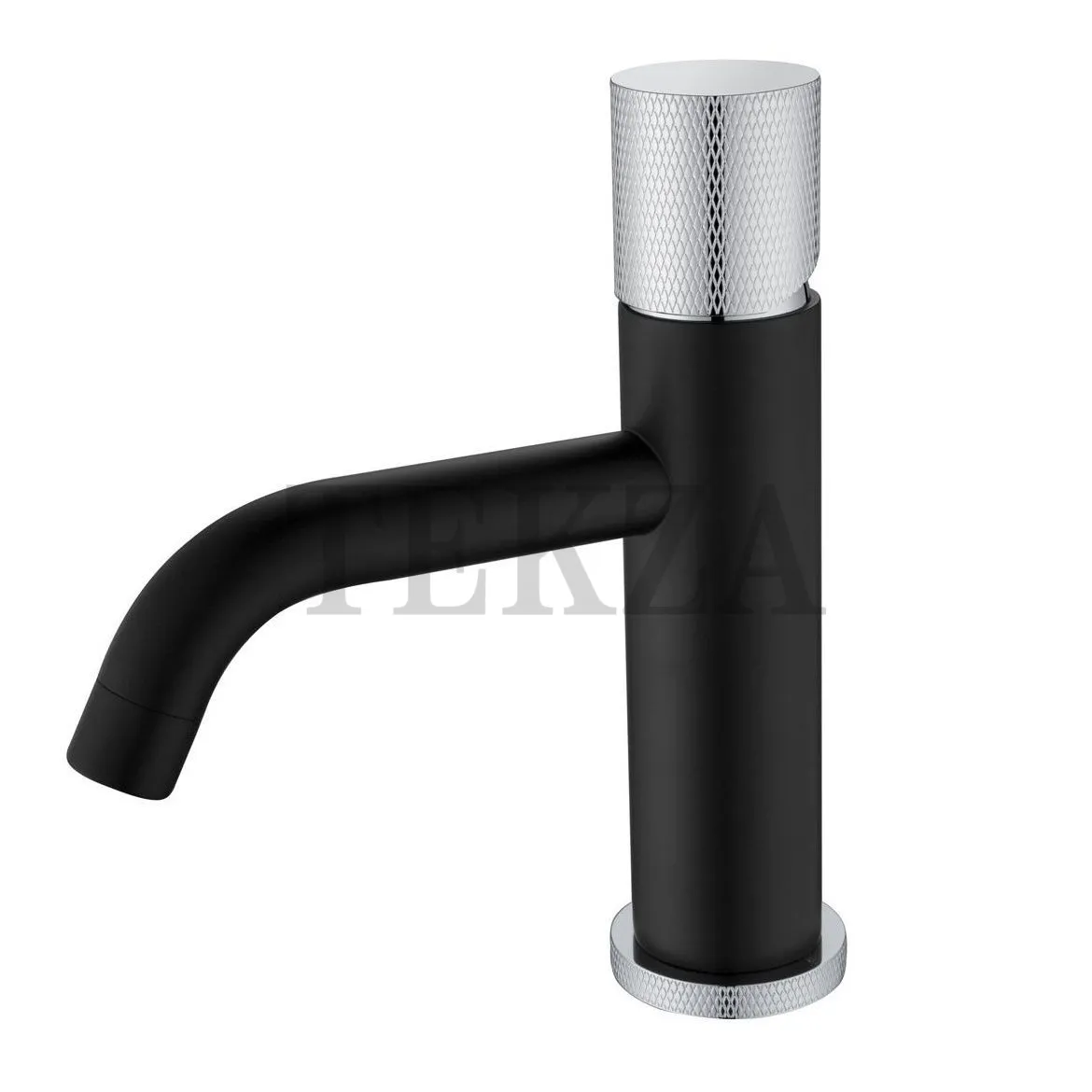 Boheme Stick Смеситель для раковины, без донного клапана Stick 121-BCR.2 Black TOUCH Chrome