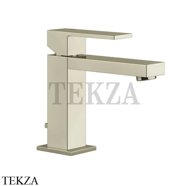 Gessi Rettangolo Смеситель для раковины, с донным клапаном 20001-720, Nickel PVD