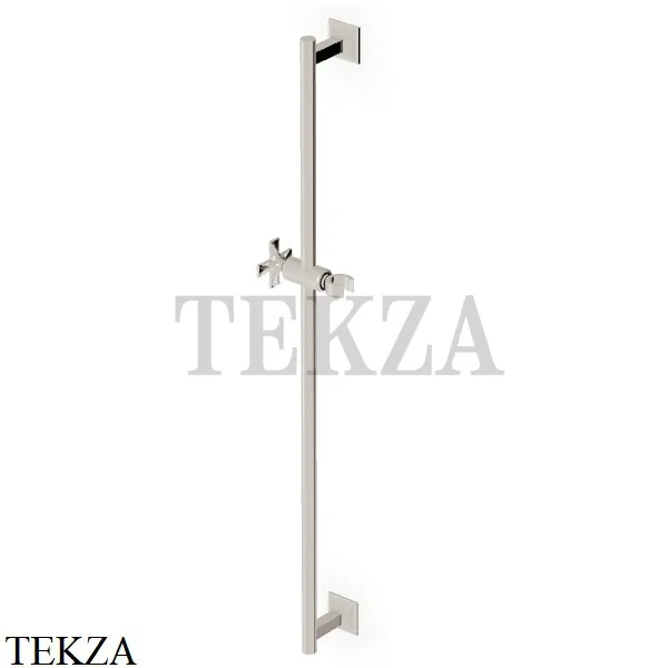 Zucchetti Bellagio Штанга с держателем для ручного душа Z93125.C8, nickel глянец