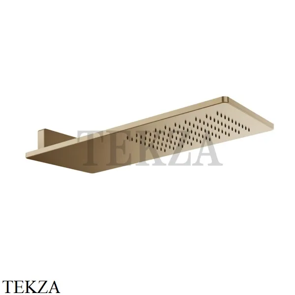 Gessi Rettangolo shower Верхний душ настенного крепления 33095-726, Warm Bronze Br