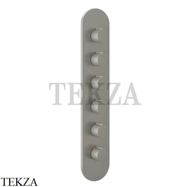 Gessi Ingranaggio-Anello Термостат для душа, 5 потоков, внешняя часть 43070-147, Chrome Brushed