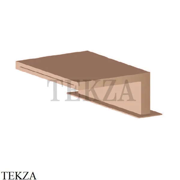 Newform Cascate Излив на борт ванны каскадный 208.M0.072, Copper satin
