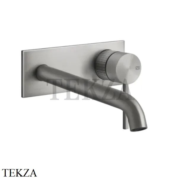 Gessi 316 MECCANICA Смеситель для раковины, внешняя часть 54290-239, Steel Brushed