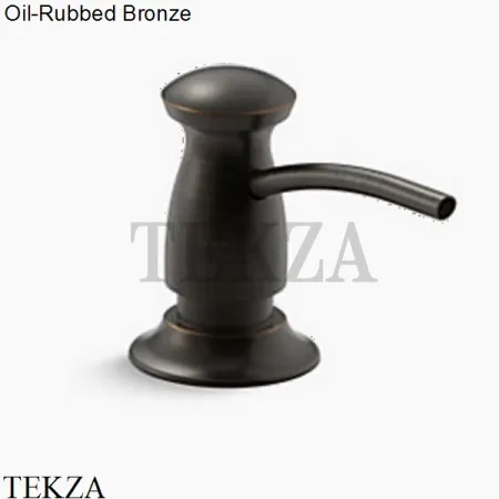 Kohler Встраиваемый дозатор жидкого мыла K-1893-C-CP, хром глянец