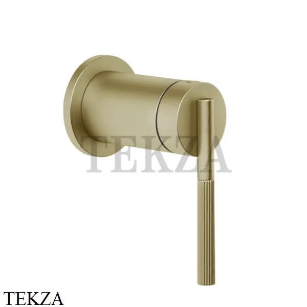 Gessi INGRANAGGIO Смеситель для душа-рычаг управления 63561-727, Brushed Brass