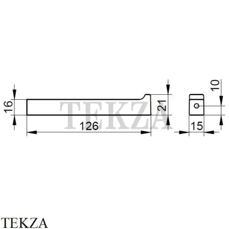 Keuco EDITION 11 Держатель для запасного рулона туалетной бумаги 11163030000, Бронза шлифованная