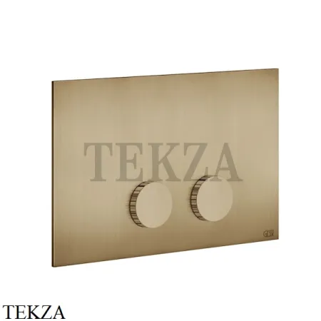 Gessi INGRANAGGIO Клавиша смыва для инсталляции Geberit Sigma 8 и Sigma 12, 54635-726, Warm Bronze Br