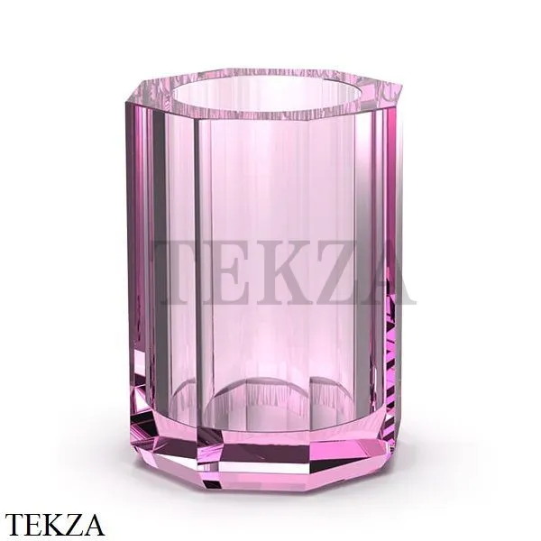 Decor Walther Kristall BER Стакан настольный хрусталь 0923961, розовый