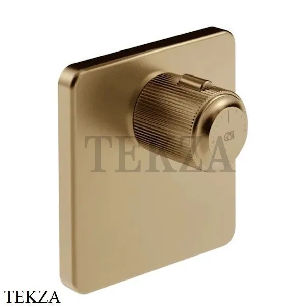 Gessi VENTI20 Термостат для душа, внешняя часть 65316-726, Warm Bronze Br. PVD