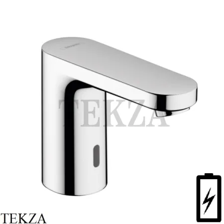 Hansgrohe Vernis Blend Электронный смеситель для раковины, от батарейки 71502000, хром глянец
