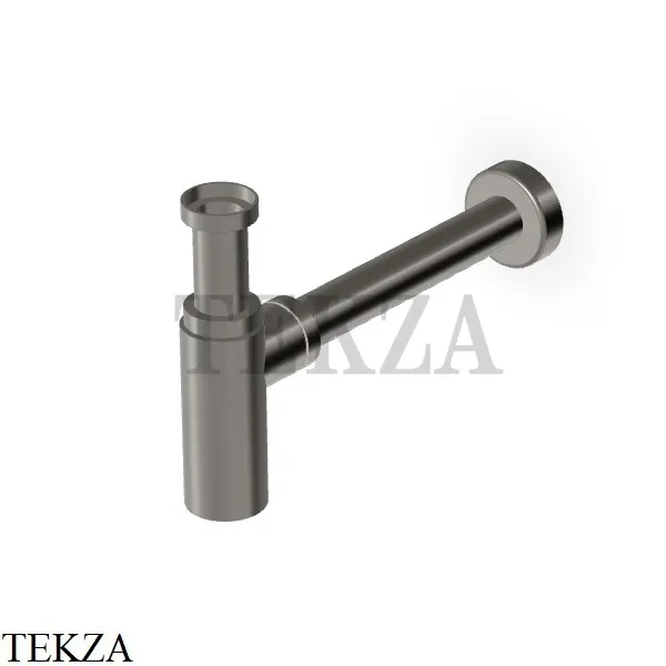 Zucchetti Сифон для раковины дизайнерский Z9502P.C51, brushed metal black