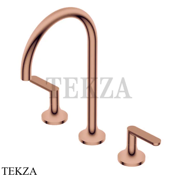 Ritmonio Diametro35 Elegance Смеситель для раковины, без гарнитура PR54AE202 F33, Brushed Rose Gold