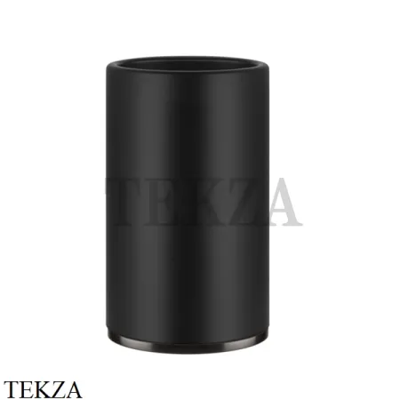 Gessi INCISO accessories Стакан настольный, композит черный 58532-707, Black Metal Brushed